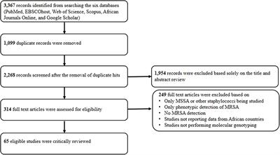 A 6-Year Update on the Diversity of Methicillin-Resistant Staphylococcus aureus Clones in Africa: A Systematic Review